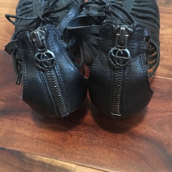 Sam Edelman leather gladiator sandals - Picture 3 of 5